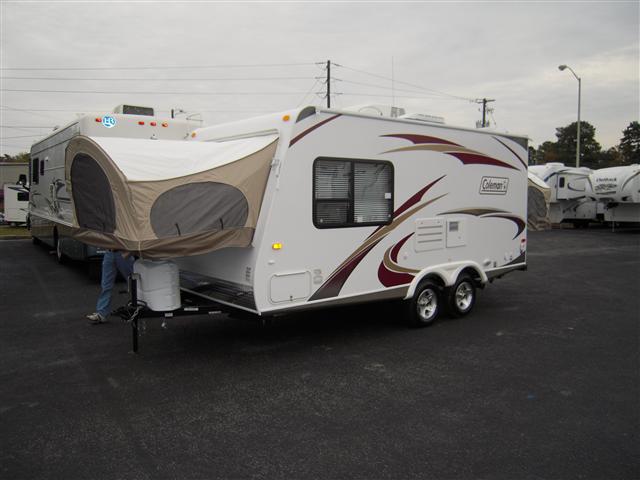 New 2010 Coleman Coleman CT184 Hybrid Travel Trailer For Sale